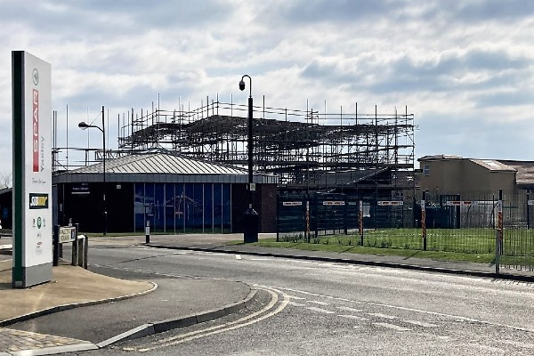 Yaxley Surgery under construction