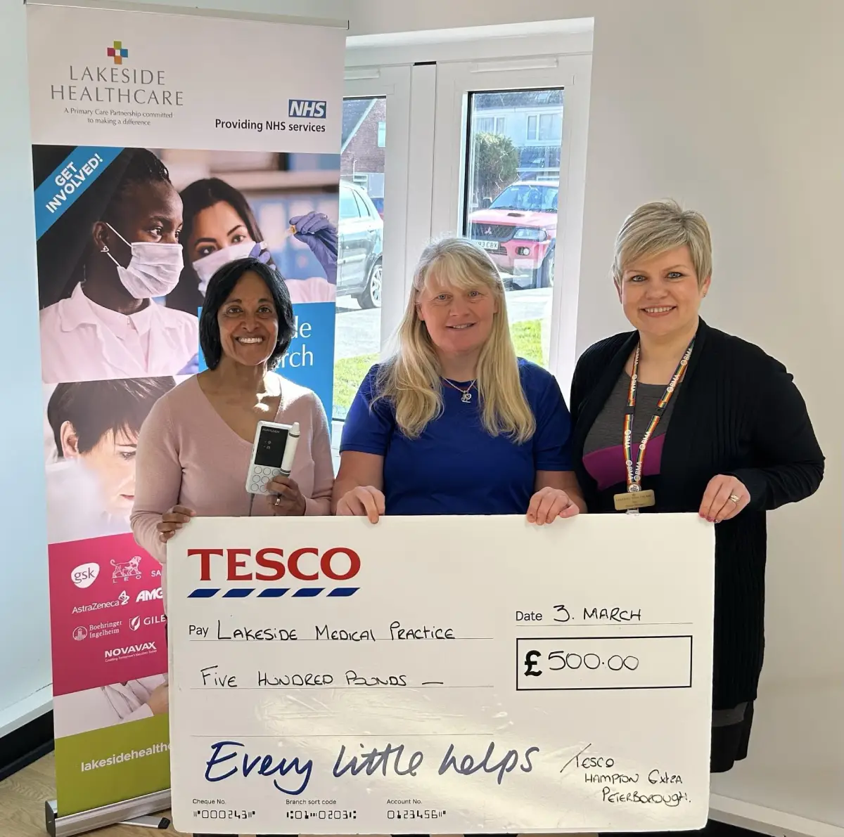 tesco donation