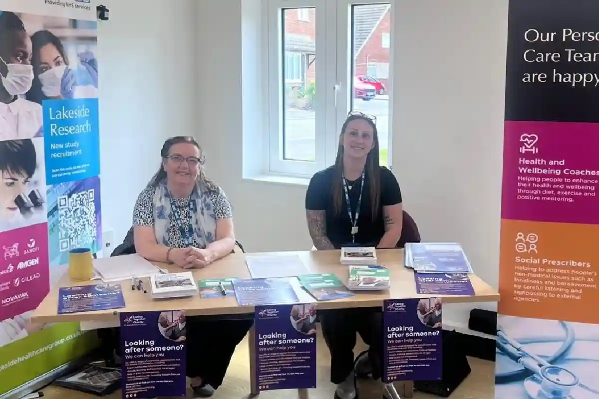 carers information stand